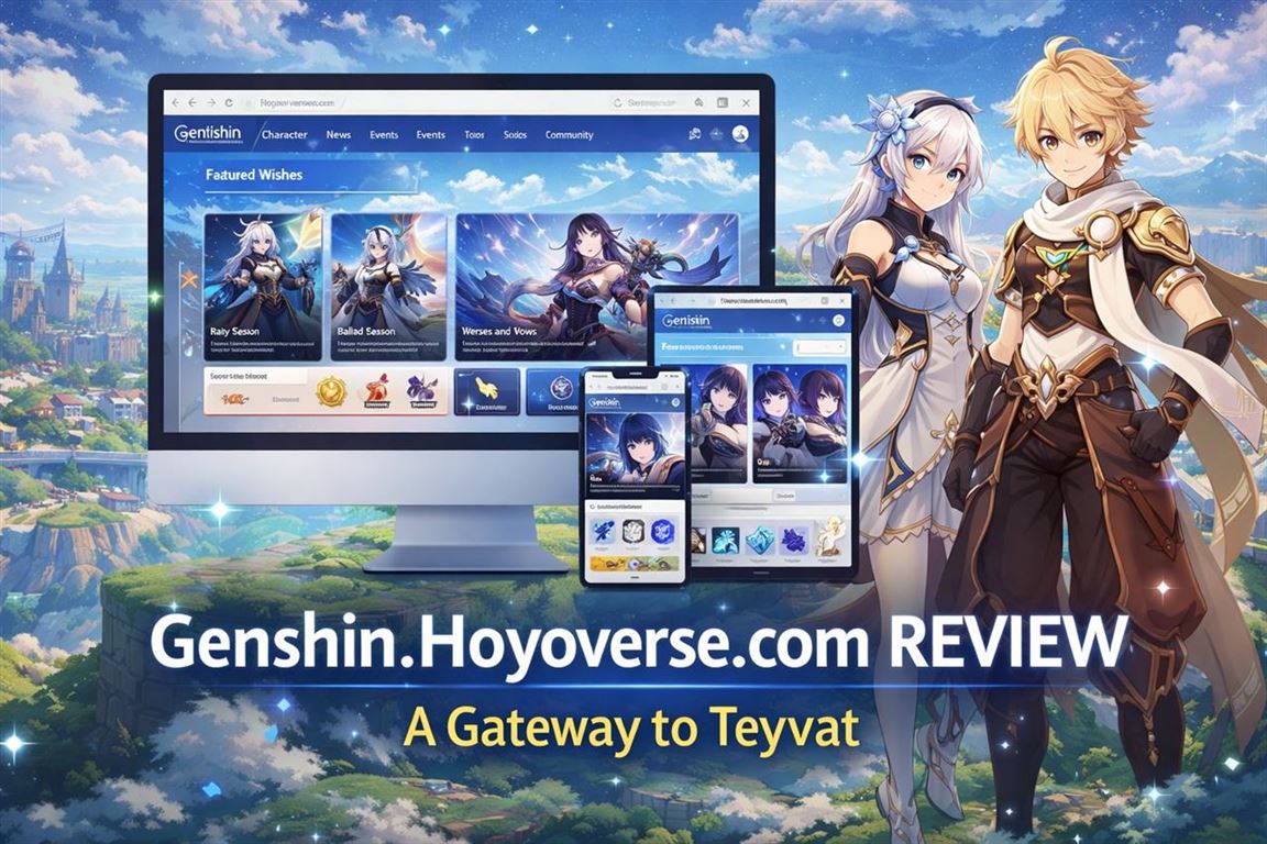 Genshin.hoyoverse.com review - a gateway to teyvat